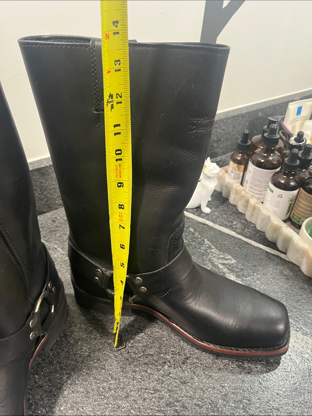 Harley Davidson’s size 10 men’s riding boots like new - Picture 9 of 11